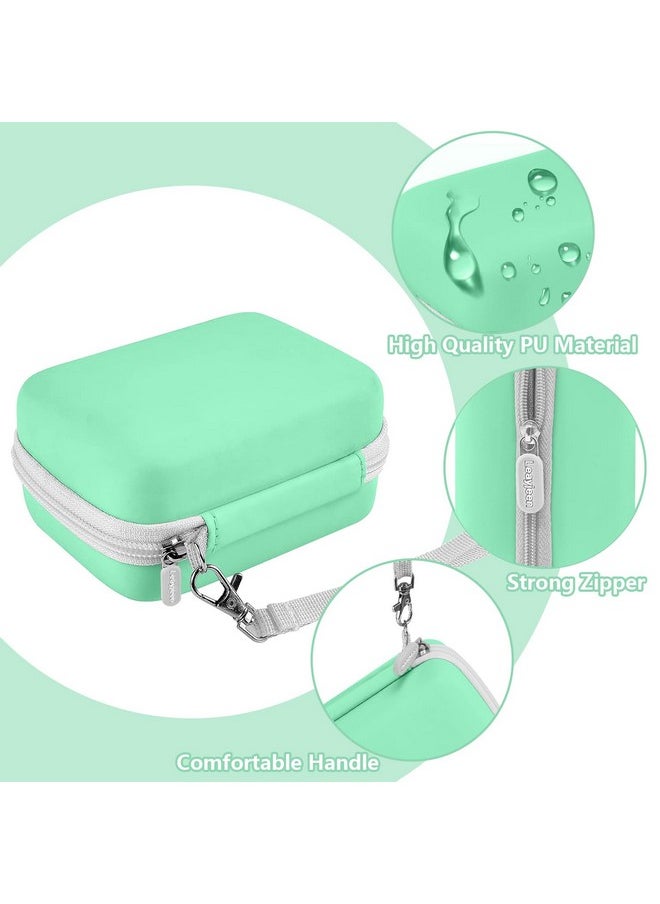 Leayjeen - Digital Camera Case Compatible With Lecran/Camkory/Iweukjlo/Vahoiald/Uikicon/Jckduhan/Akjjhfue Fhd 1080P 44Mp Point Digital Camera,Compact Digital Camera For Teens And Kids-Green(Case Only) - Image 1