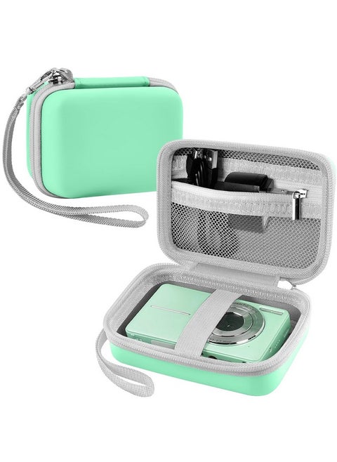 Digital Camera Case Compatible With Lecran/Camkory/Iweukjlo/Vahoiald/Uikicon/Jckduhan/Akjjhfue Fhd 1080P 44Mp Point Digital Camera,Compact Digital Camera For Teens And Kids-Green(Case Only)