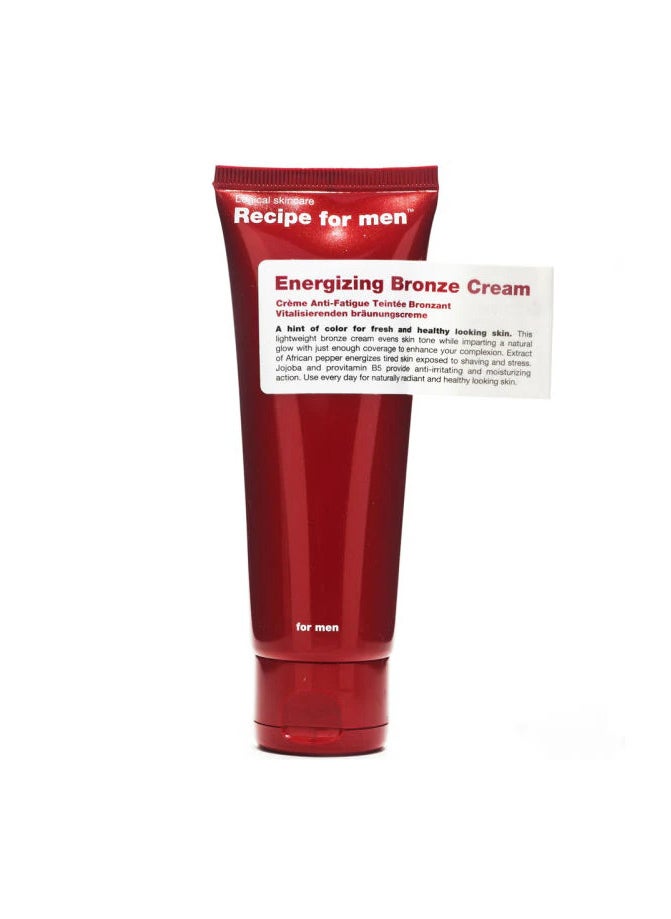 Recipe For Men Recipe for Men Energizing Bronze Cream | 75ml 
