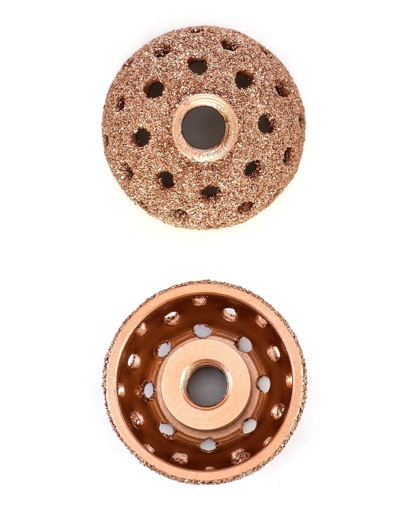 woobles Tire Repair Tool, Tire Buffer Wheel, 38mm 70 Grid Tire Repair Grinding Head Truck Interior Tire Repair Tool with Linking Rod - Image 2