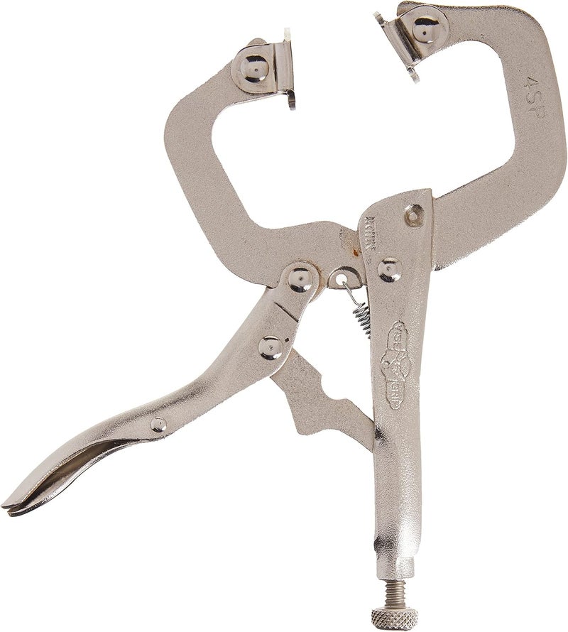 IRWIN VISE-GRIP C Clamp, Locking with Swivel Pads, 4-inch (165) (Pack of 2) - Image 2