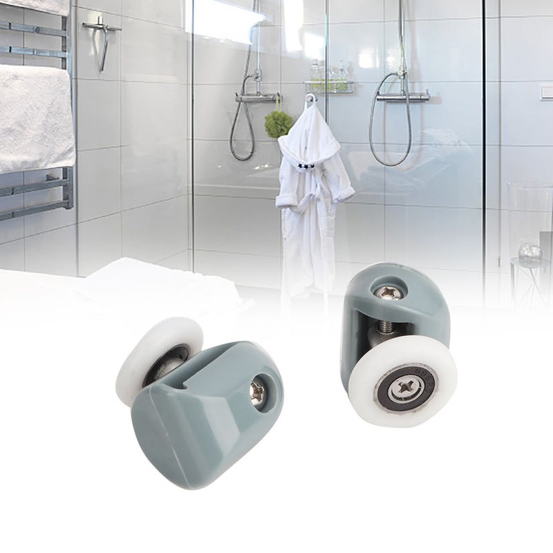 Replacement Shower Sliding Glass Door Upper Runners Rollers Pulleys Wheel - Image 3