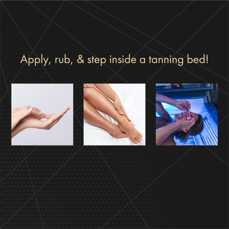 Millennium Tanning Products Millennium Tanning Solid Black Special Reserve 200X, Tanning Lotion w/Tattoo Protector, 13.5 Ounces - Image 5