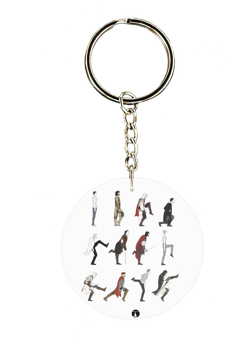 RKN Assassin's Creed Double Side Printed Keychain