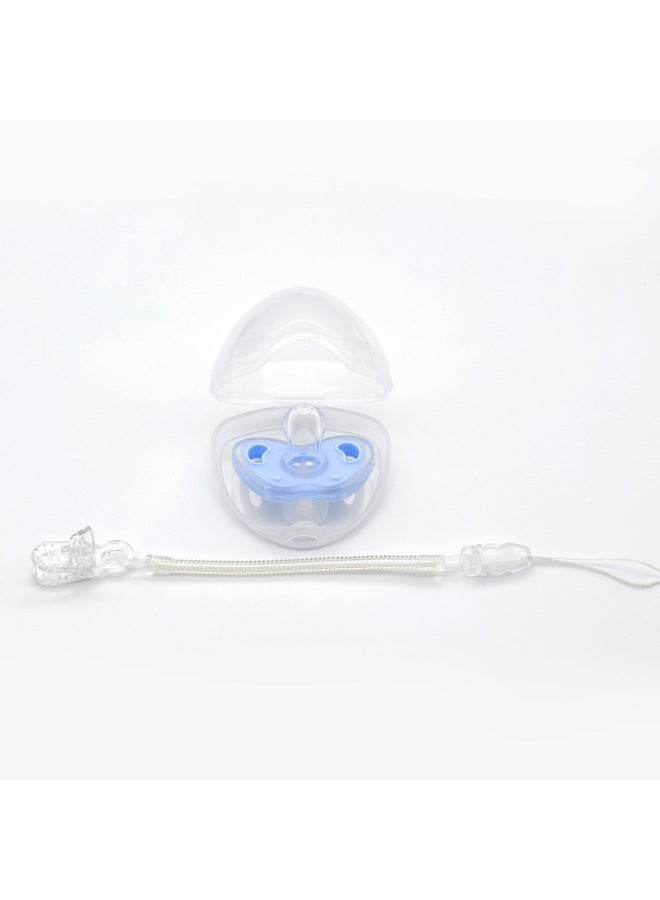 Flat Head Pacifier Manufacturers Directly Wide Mouth Apple Simulation Breast Milk Soft Real Baby