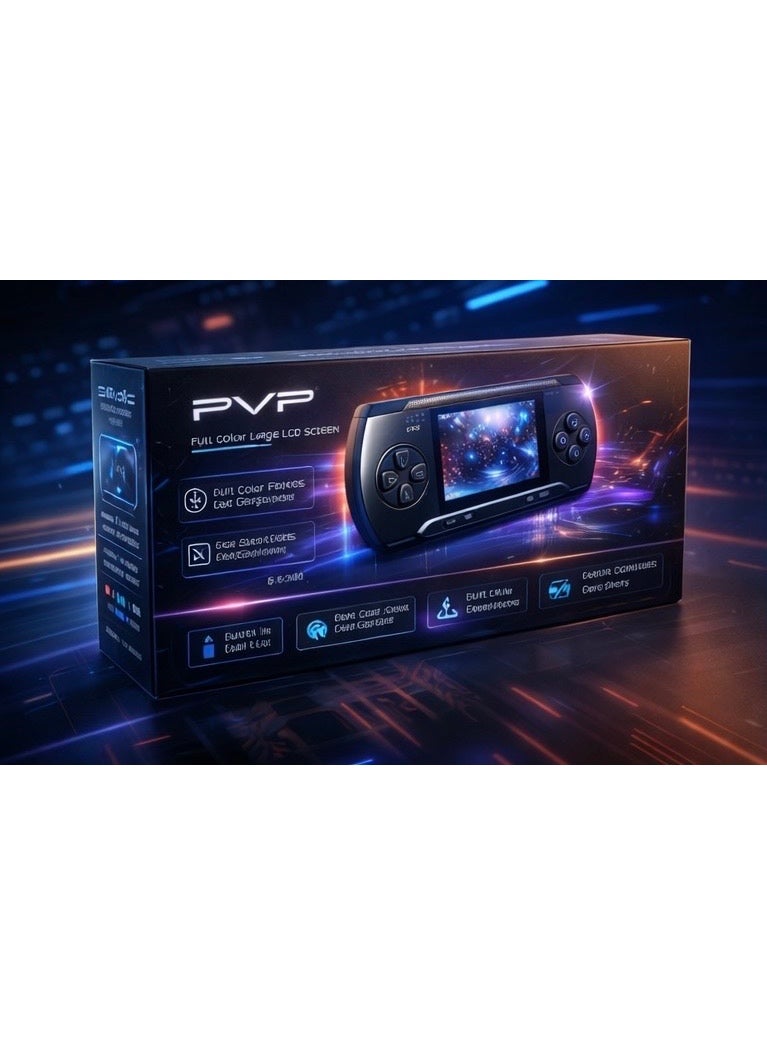 PVP Station Light 3000 Portable Gaming Console | 3.0” LCD Screen | Built-in Games | Rechargeable Battery | TV Output | Handheld Retro Game Player - Image 3