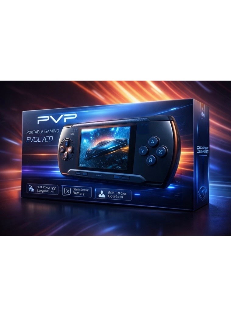 PVP Station Light 3000 Portable Gaming Console | 3.0” LCD Screen | Built-in Games | Rechargeable Battery | TV Output | Handheld Retro Game Player - Image 2