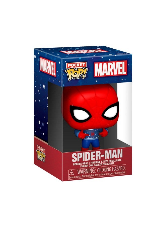 Funko Pocket Pop! & Tee: Marvel Holiday Spiderman M - Image 4