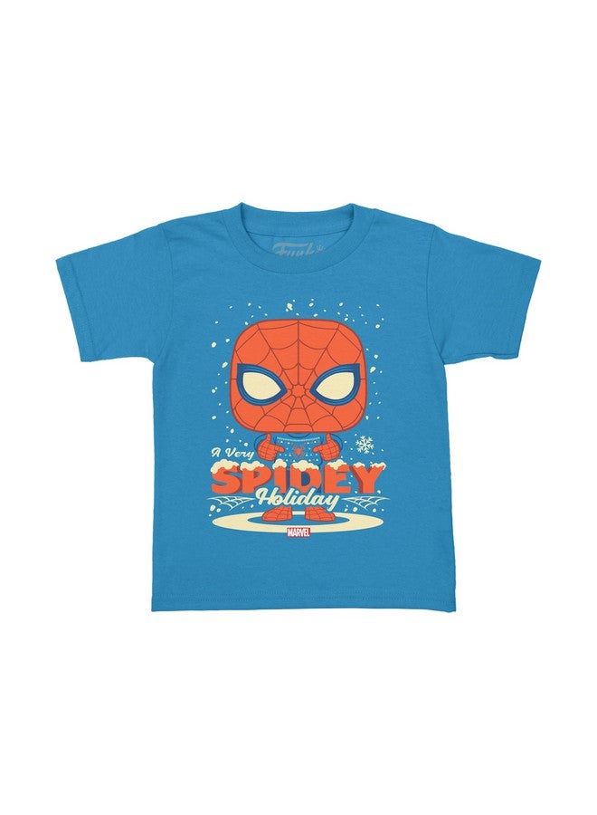 Funko Pocket Pop! & Tee: Marvel Holiday Spiderman M - Image 3