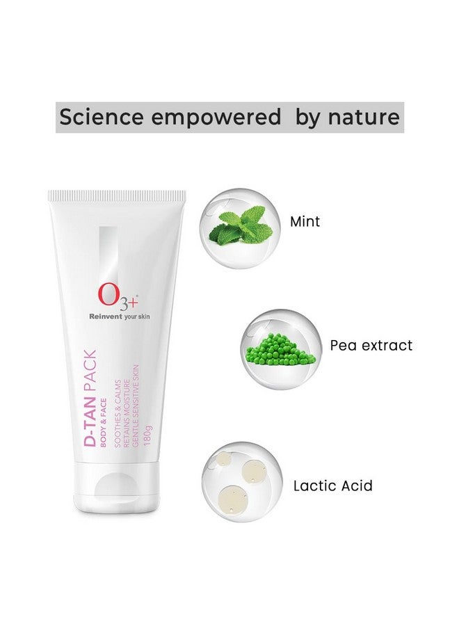 O3+‎ مجموعة دي تان لإزالة السمرة بشكل فوري لجميع أنواع البشرة 180 جم - Image 4