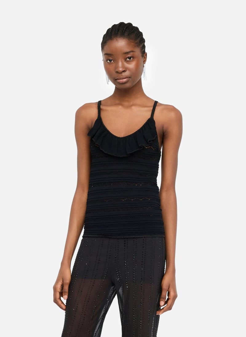 Liu Jo Openwork knit top - Image 1