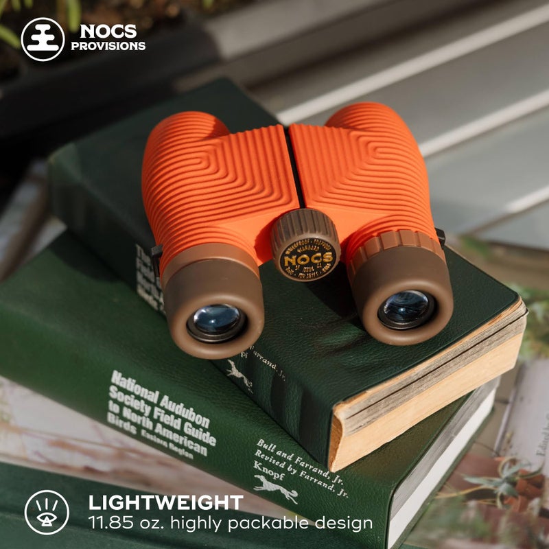 Nocs Provisions Standard Issue 8x25 Waterproof Binoculars, 8X Magnification, Bak4 Prism, Wide View Multi-Coated Lenses for Bird Watching, Hiking & Backpacking - Alpaca Purple - Image 5