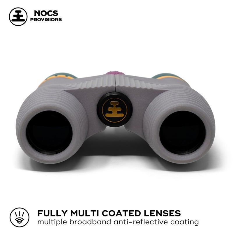 Nocs Provisions Standard Issue 8x25 Waterproof Binoculars, 8X Magnification, Bak4 Prism, Wide View Multi-Coated Lenses for Bird Watching, Hiking & Backpacking - Alpaca Purple - Image 2