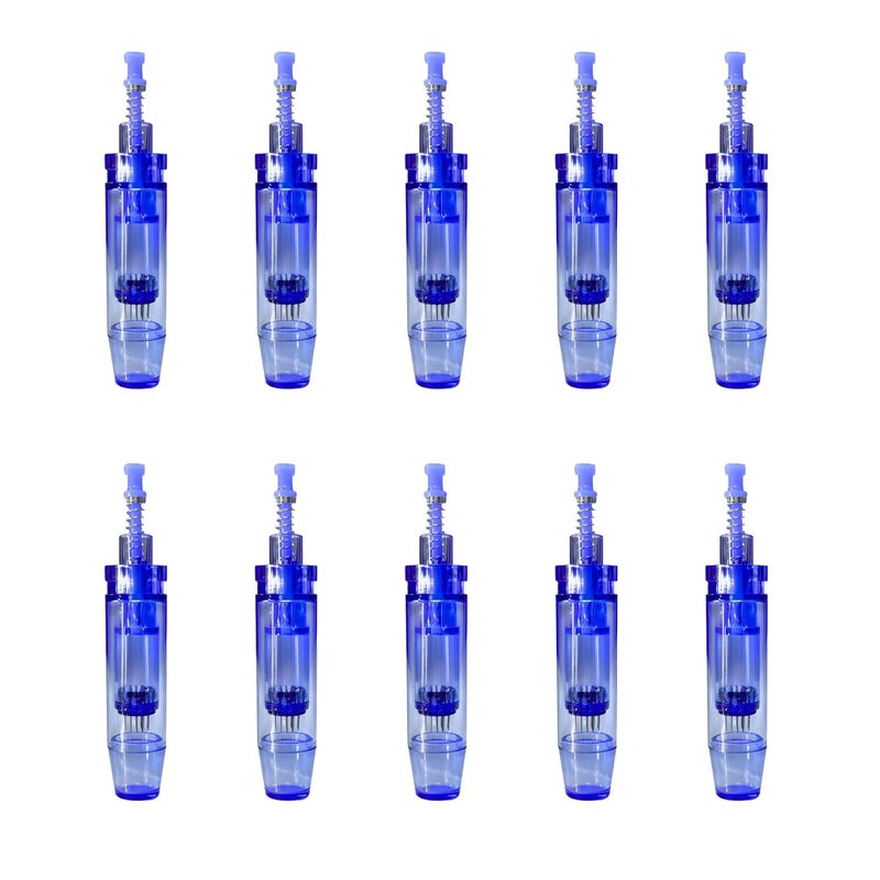 Kostech dr Derma Pen Ultima A6 36 Pins Cartridges Needle - Healthy Care Derma Pen Ultima A6 Electric Micro Needle Pen Bayonet Replacement Parts 0.25 mm - (Pack of 25) - Image 1