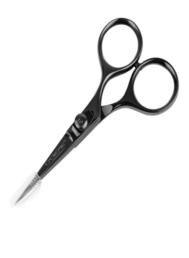 O'Creme Super Sharp Chef Scissors All Stainless Steel Snips Garnishing Tool (Black) - Image 1