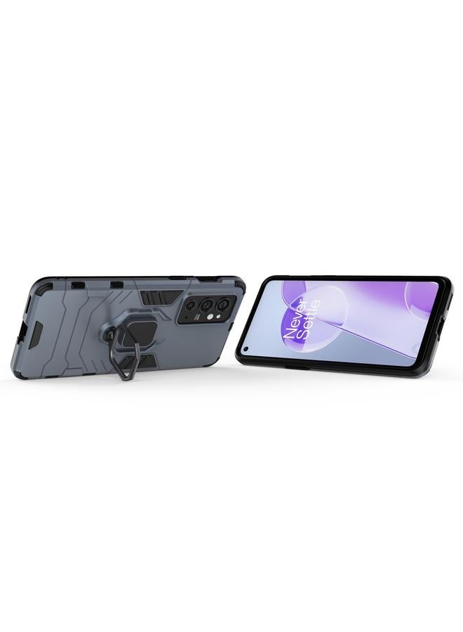اس-توب جراب لهاتف OnePlus 9RT 5G PC + جراب هاتف واقٍ مقاوم للصدمات من مادة TPU مع حامل حلقي مغناطيسي - Image 5