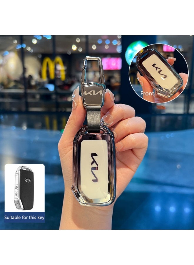 KIA High end boutique car key protection case suitable for Kia K3 Intelligent Run K5 K2 Proud Run Kx3 k4 kx5 kxcross Yi Run Huan Chi Kai Cool car key shell case - Image 1