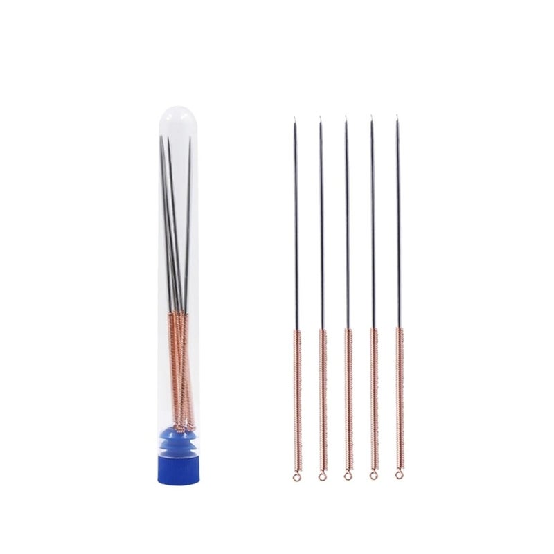 5pcs 0 8mm Gold Stainless Steel Nozzle Cleaning Needle For 3D Printer Parts - Image 4