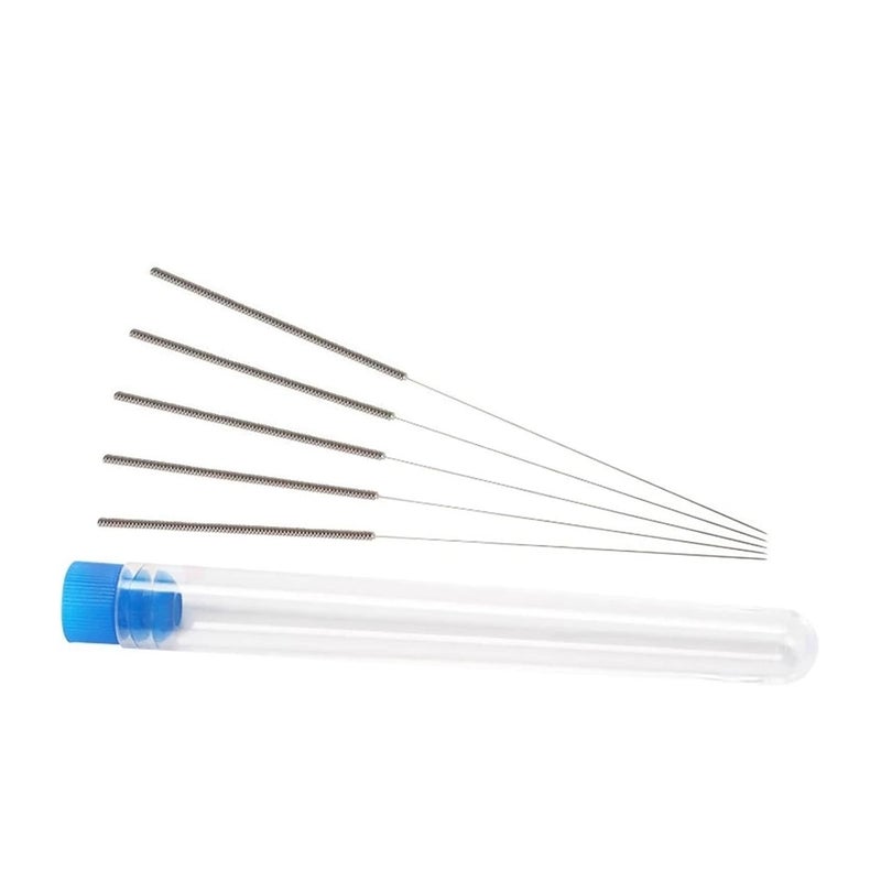 5pcs 0 8mm Gold Stainless Steel Nozzle Cleaning Needle For 3D Printer Parts - Image 2