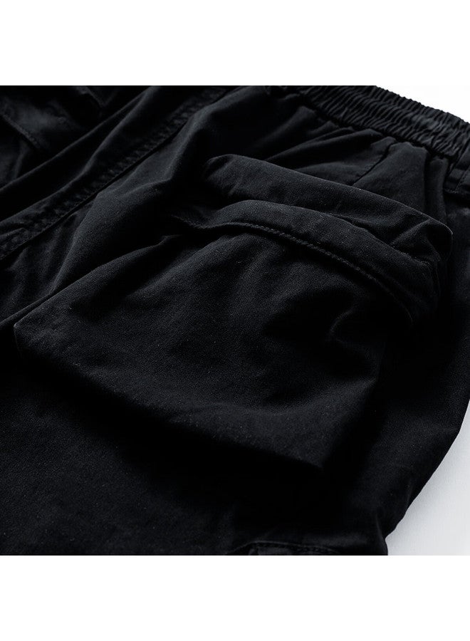 Dme [stylish And Trendy] Summer Streetwear Loose Straight-leg Cargo Shorts With Multiple Pockets And Drawstring For Me - Image 3