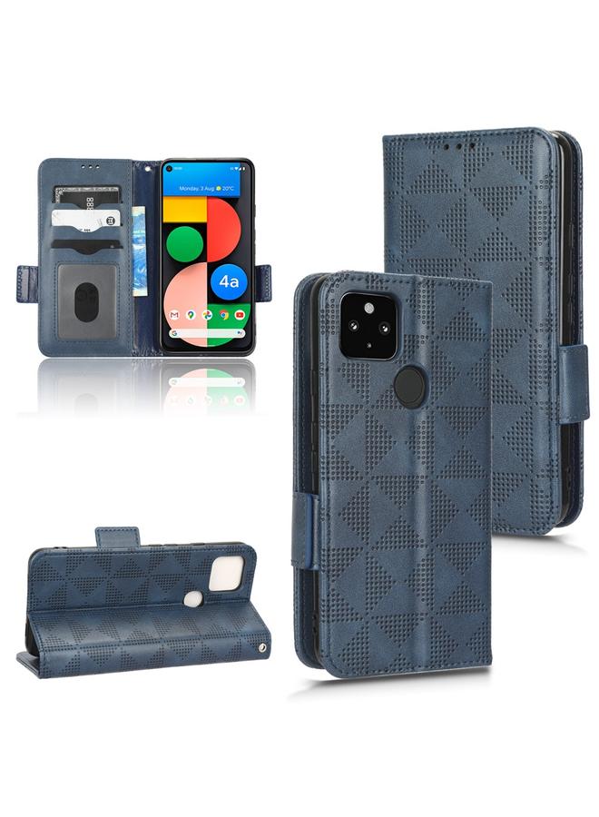 Zaboon Case For Google Pixel 4a 5G Symmetrical Triangle Leather Phone Case - Image 1