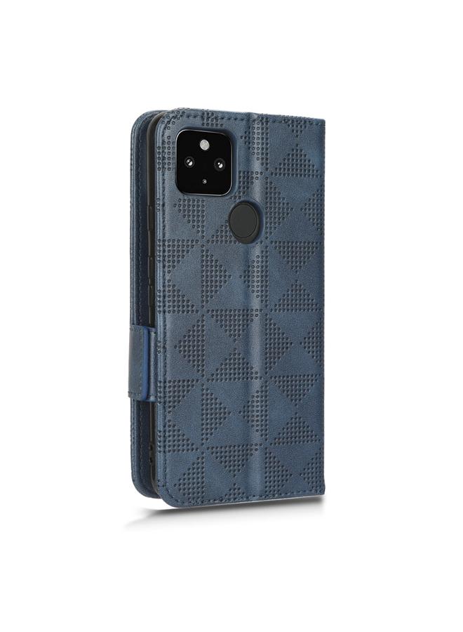 Zaboon Case For Google Pixel 4a 5G Symmetrical Triangle Leather Phone Case - Image 3