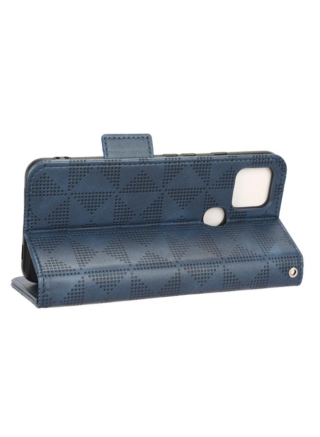 Zaboon Case For Google Pixel 4a 5G Symmetrical Triangle Leather Phone Case - Image 5