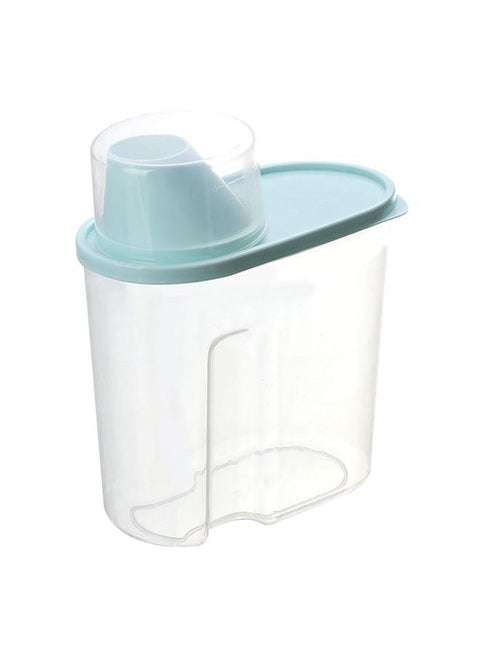 1.9L Rice Dispenser Airtight Dry Food Storage Container Large Capacity Space Saving Flour Storage Bin for Home Kitchen
