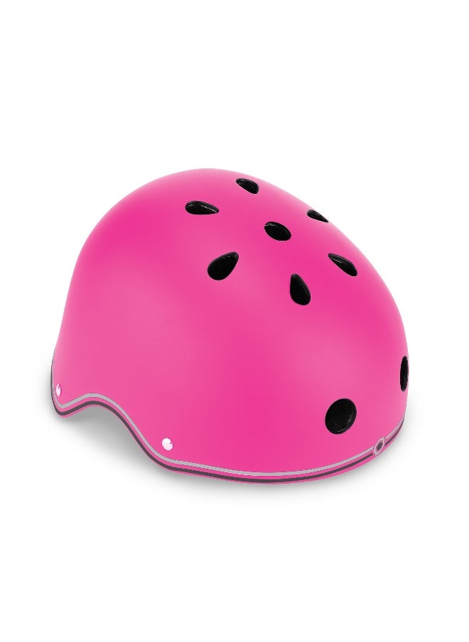 GLOBBER Globber Primo Lights Helmet (XS, Neon Pink)  - Image 3