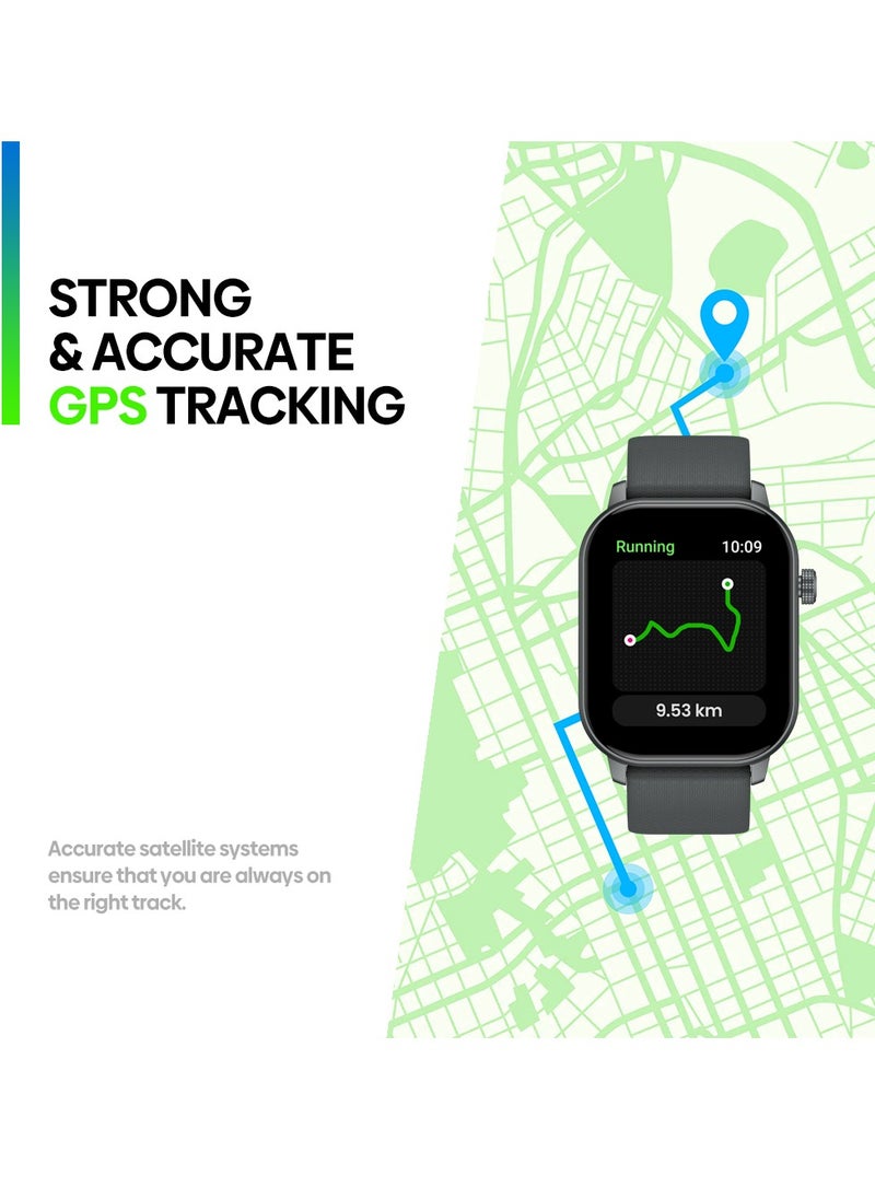 Zeblaze 2.01" Smart Watch for Men & Women – Make Calls, Heart Rate/SpO2/Stress Monitor – IP68 Waterproof – Interchangeable Straps&GPS – 7-Day Battery  - Image 5