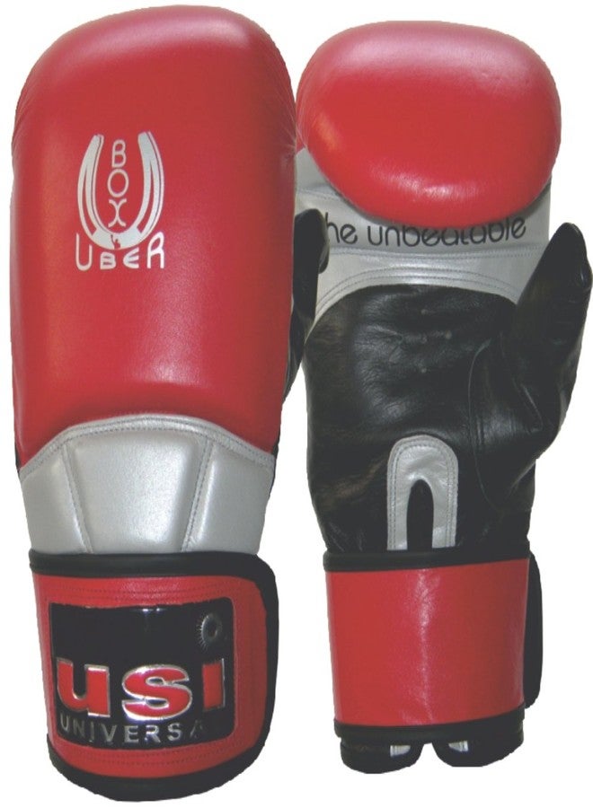 USI UNIVERSAL Heavy Bag Gloves Top Grain Hide Leather & PU Construction. (617MPU) (S/M) - Image 2