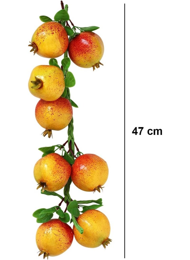 LATIFA  Hanging Pomegranate Artificial 1 piece - Image 2