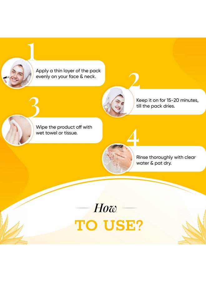 Ozone Instant Glo Bleach Cream for Men & Women | Enriched with Aloe Vera & Turmeric, 43 G (Pack of 3) - Image 5