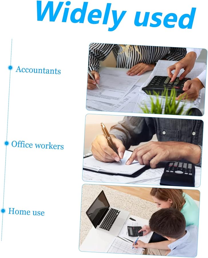 LCD Writing Tablet With Calculator 8.5 Inch Electronic Notepad And Stylus - Image 3