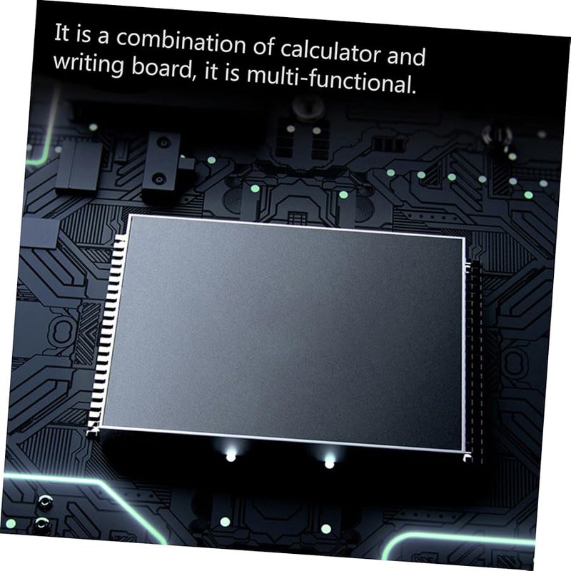 LCD Writing Tablet With Calculator 8.5 Inch Electronic Notepad And Stylus - Image 4