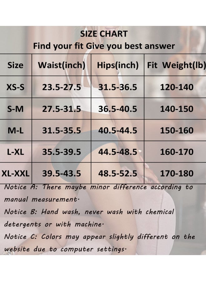 FINETOO Womens Underwear Cotton Bikini Rib Cheeky Panties Sexy V-shaped Waistband Hipster (M) - Image 3