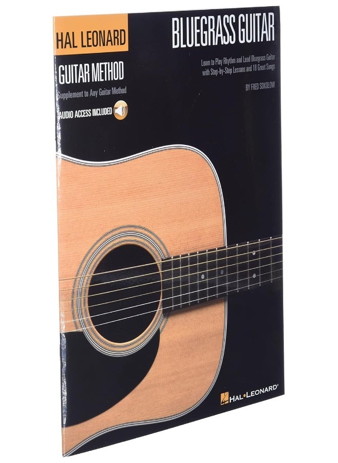 null - Hal Leonard Bluegrass Guitar Method: Learn to Play Rhythm and Lead Bluegrass Guitar with Step-by-Step Lessons and 18 Great Songs - Image 1