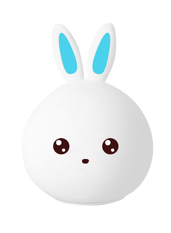 7 Color USB Rechargeable Rabbit LED Night Lamp - Image 1