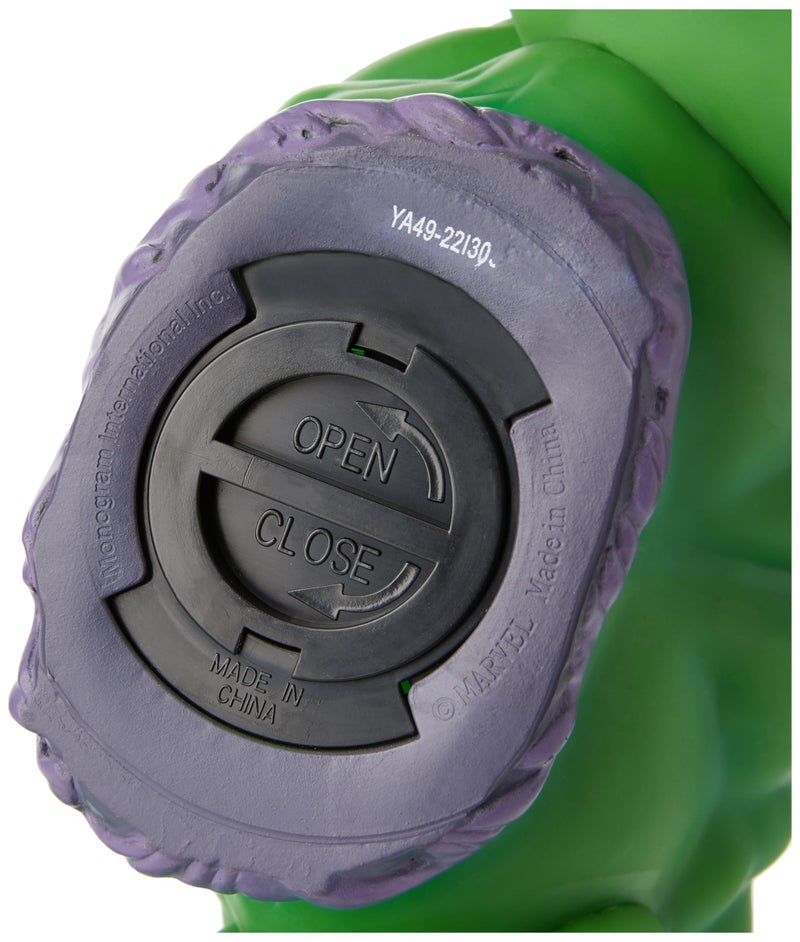 Marvel Hulk Bust Bank - Green Action Figure - Image 5