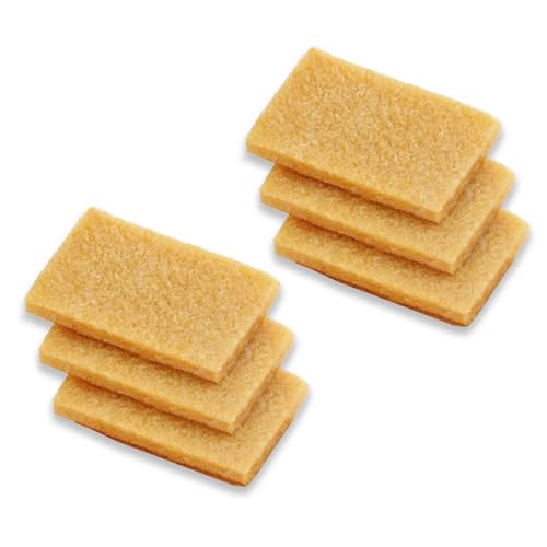 Mecefeno Rubber Cement Eraser, Glue and Residue Eraser Rubber Cement Cleaner for Removing Adhesive Cleaning for Residues - 6PCS - Image 1