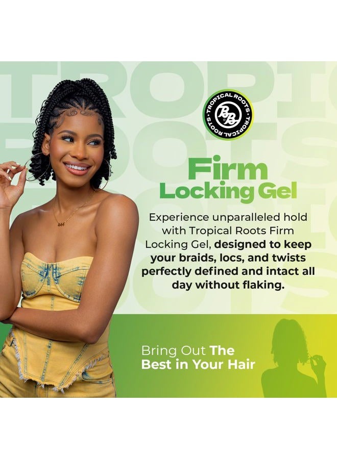 Bronner Bros Brothers Tropical Roots Firm Locking Gel, 6 Fl Oz - Image 2