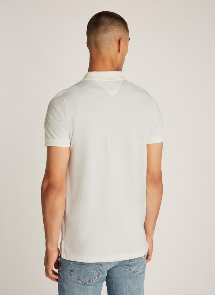 TOMMY JEANS - Graphic Logo   Polo Shirt - Image 1