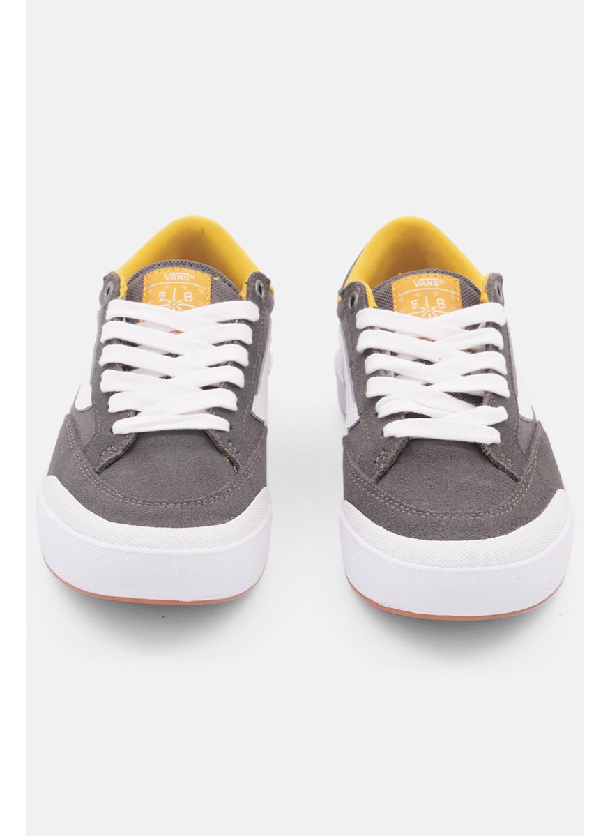 VANS - Women Berle Pro Skate Shoes, Pewter/Yellow - Image 1