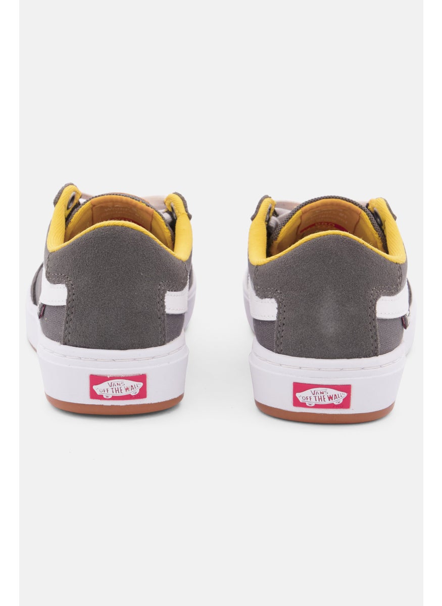 VANS - Women Berle Pro Skate Shoes, Pewter/Yellow - Image 1