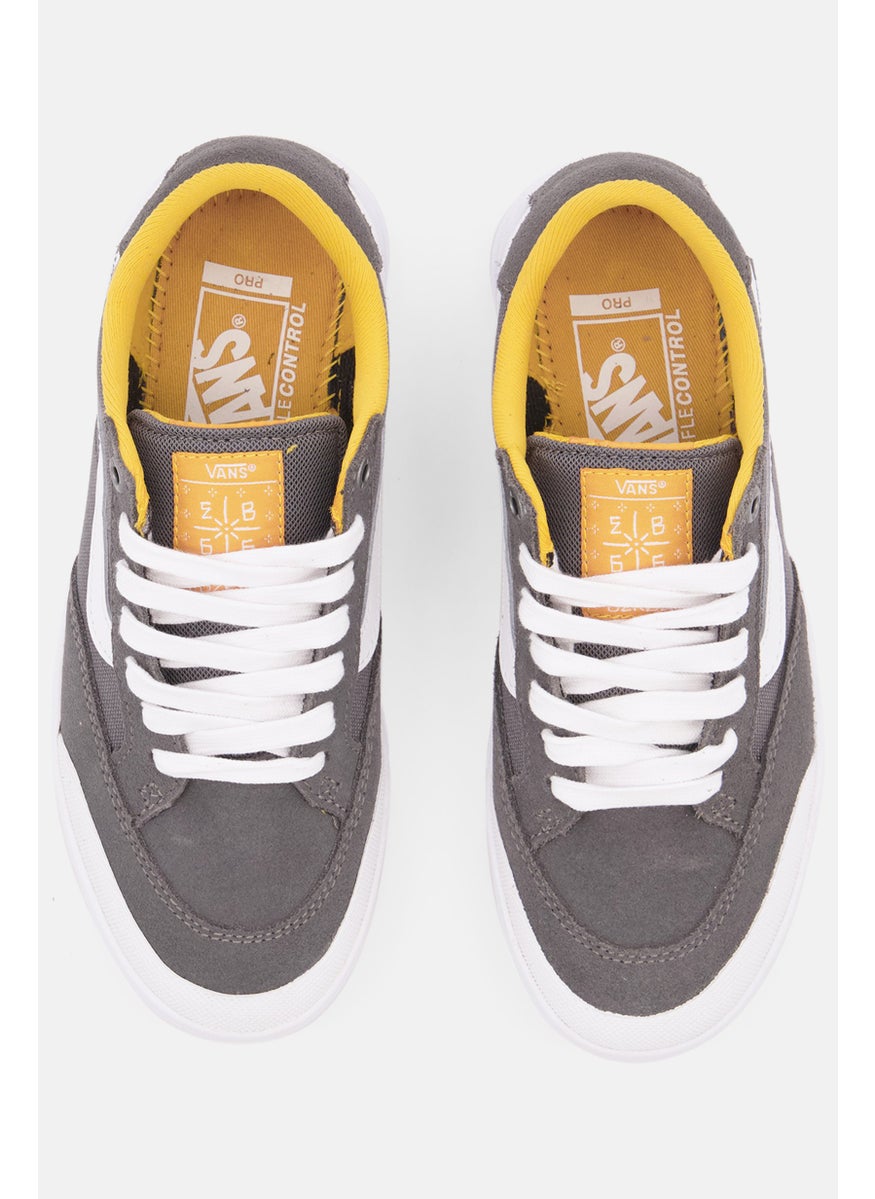 VANS - Women Berle Pro Skate Shoes, Pewter/Yellow - Image 1