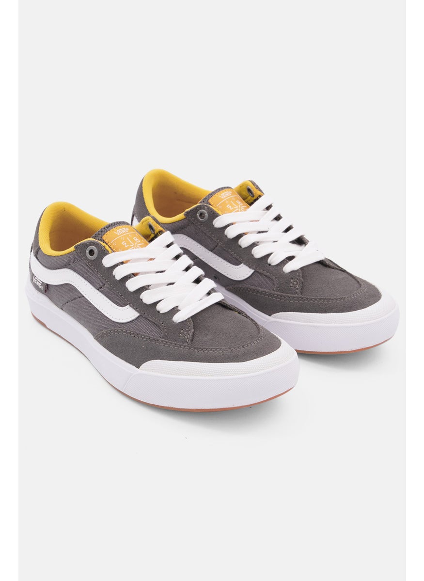 VANS - Women Berle Pro Skate Shoes, Pewter/Yellow - Image 1