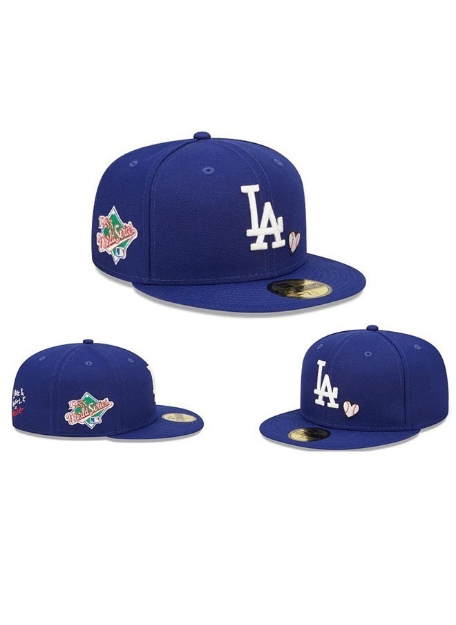NEW ERA - NEW ERA 3D Embroidered Fitted Baseball Team Cap with Closed Back for Sun Protection - Image 1
