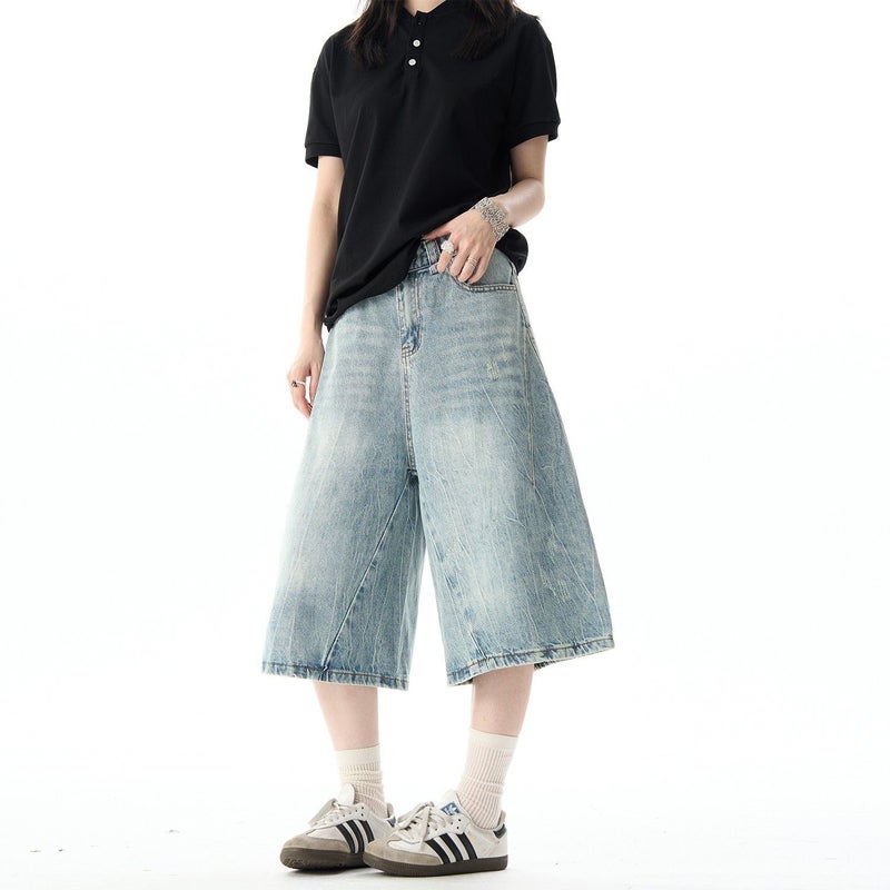 Vintage Classic European-American Design Daily Commute Jeans  Size_S - Image 2