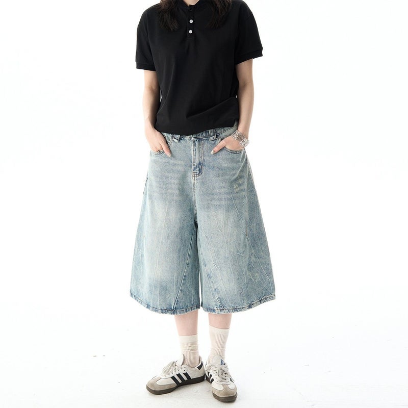 Vintage Classic European-American Design Daily Commute Jeans  Size_S - Image 3