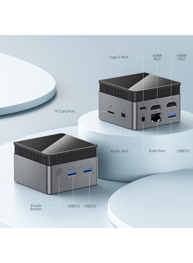 Generic Mini PC Windows 11 – Compact Desktop Computer with 8GB RAM & 256GB SSD – Dual HDMI, Fast WiFi, Bluetooth, and Gigabit EthernetMini PC Windows 11 – Compact Desktop Computer with 8GB RAM & 256GB SSD – Dual HDMI, Fast WiFi, Bluetooth, and Gigabit Ethernet - Image 4